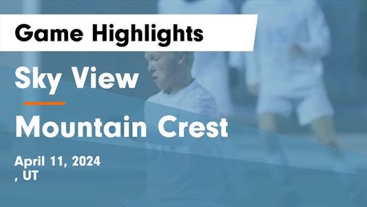 Soccer Game Preview: Mountain Crest Leaves Home