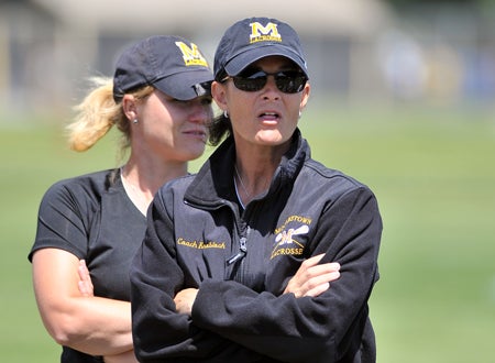 No. 2 Moorestown helped Deanna Knobloch become the winningest coach in New Jersey history last week.