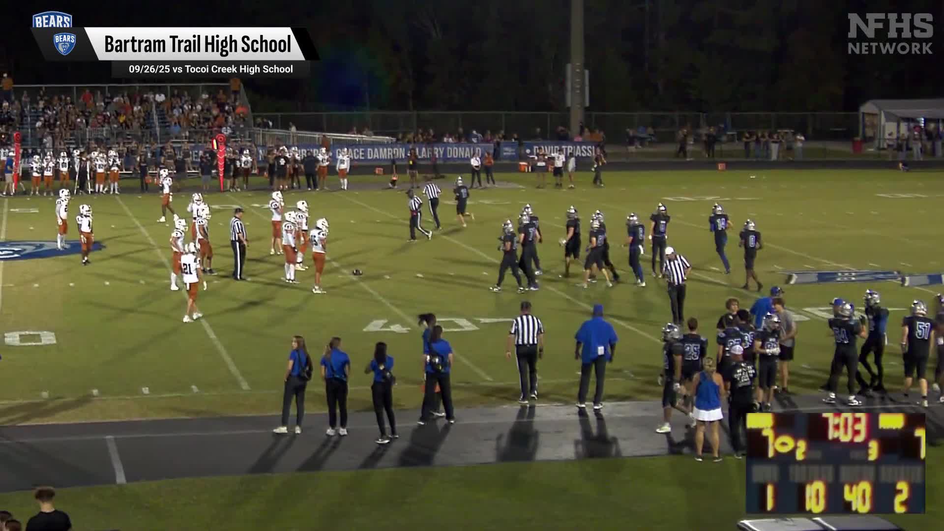 Football Recap: Matanzas Falls Short of Bartram Trail in the Playoffs