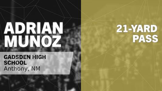 Football Recap: Gadsden Piles Up the Points Against Valencia