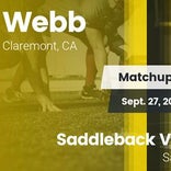 Football Game Recap: Saddleback Valley Christian vs. The Webb Sc