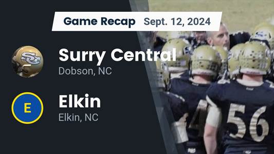 Football Recap: Surry Central Skates Past Elkin with Ease