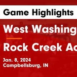 Basketball Game Recap: Rock Creek Academy Lions vs. Lanesville Eagles