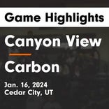 Carbon takes loss despite strong  efforts from  Amiah Timothy and  Madison Orth