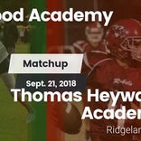 Football Game Recap: Northwood Academy vs. Thomas Heyward Academ
