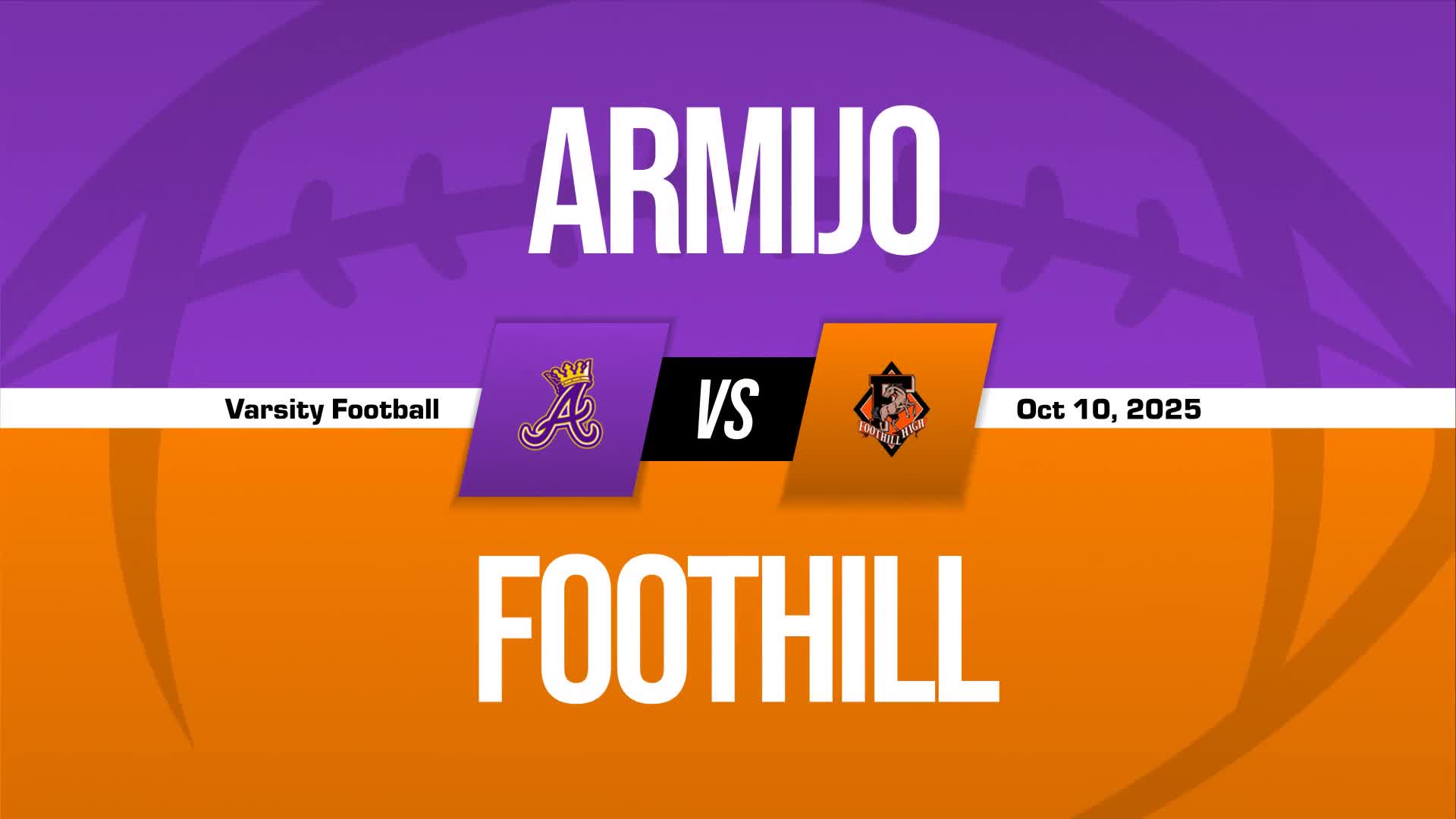 Football Game Preview: Foothill Mustangs vs. Fairfield Falcons