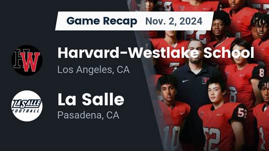 Football Recap: Harvard-Westlake's Losing Streak Snapped at Thre