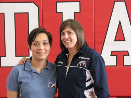 Jennifer Chu, left, and Erin Tomeo, right.