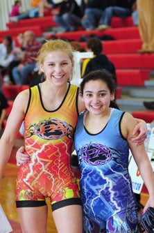 Kaitlin Fitzpatrick, left, and Olivia Logiurato, right.