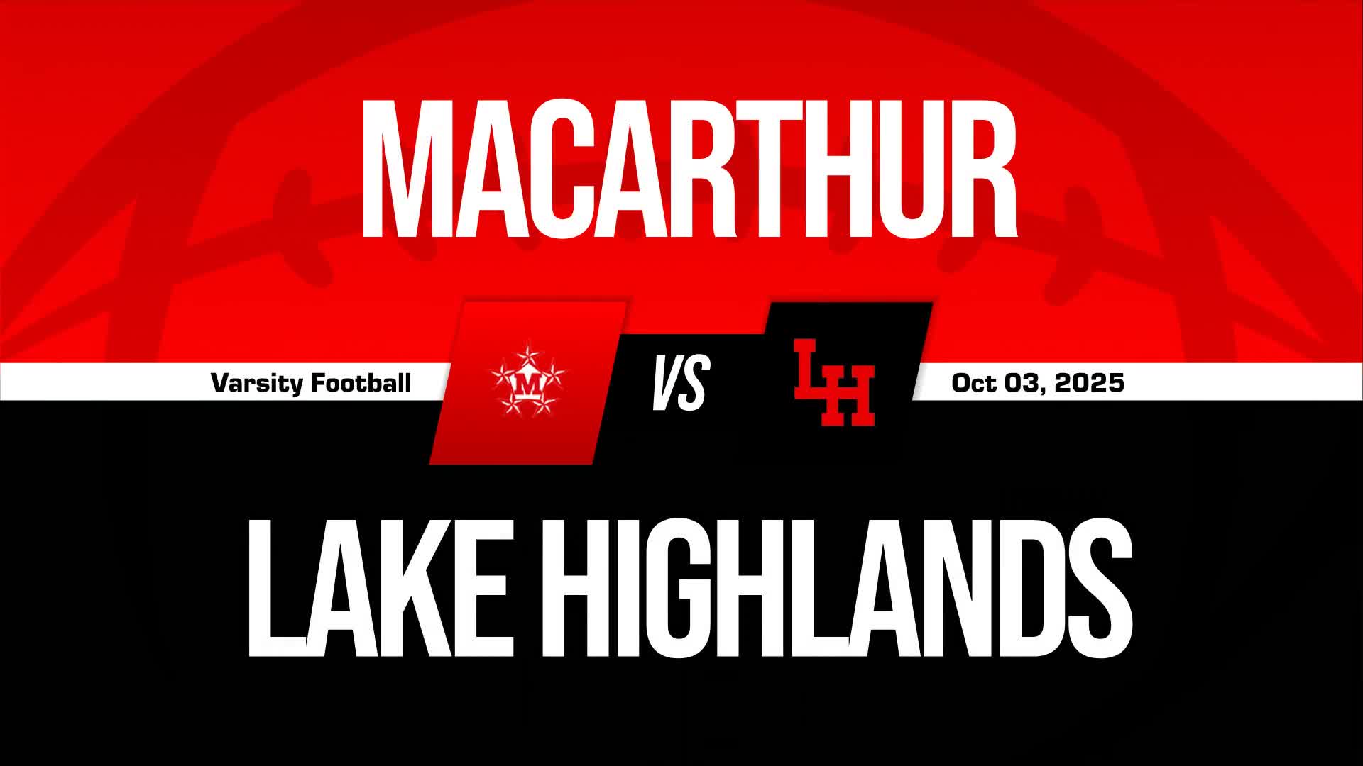 Football Game Preview: MacArthur Generals vs. Aldine Mustangs