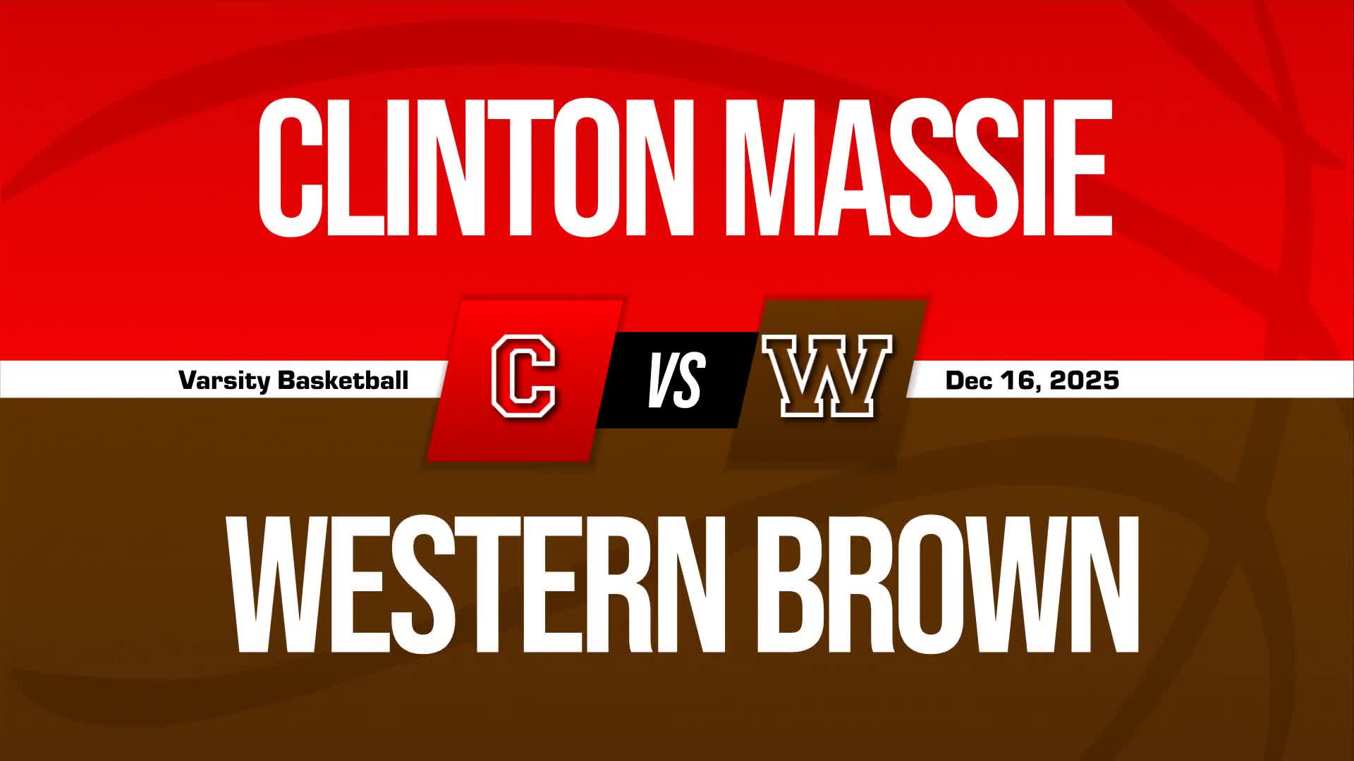 Basketball Recap: Western Brown Piles Up the Points Against Clinton-Massie