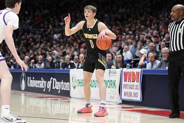 Future Indiana Hoosier Gabe Cupps came up one game short of a dream season at Centerville, going undefeated all the way up to Ohio's Division I state championship game.