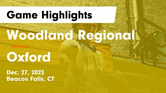 Oxford vs. Woodland Regional