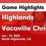 Highlands wins going away against Vacaville Christian