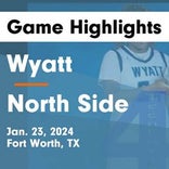Wyatt has no trouble against North Side
