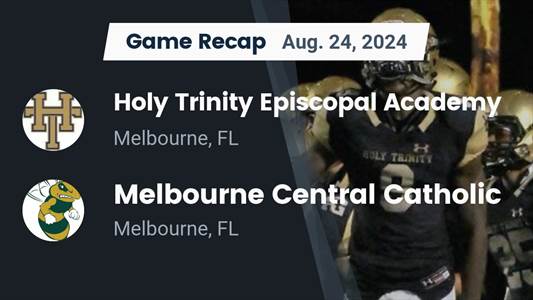 Football Game Recap: Holy Trinity Episcopal Academy Comes Up Sho