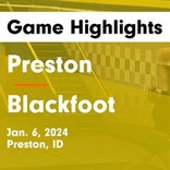 Basketball Game Recap: Preston Indians vs. Blackfoot Broncos