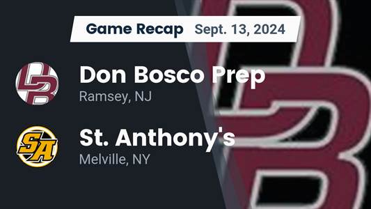 Football Game Preview: Don Bosco Prep Ironmen vs. Bergen Catholi