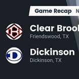 Football Game Recap: Clear Brook Wolverines vs. Dickinson Gators