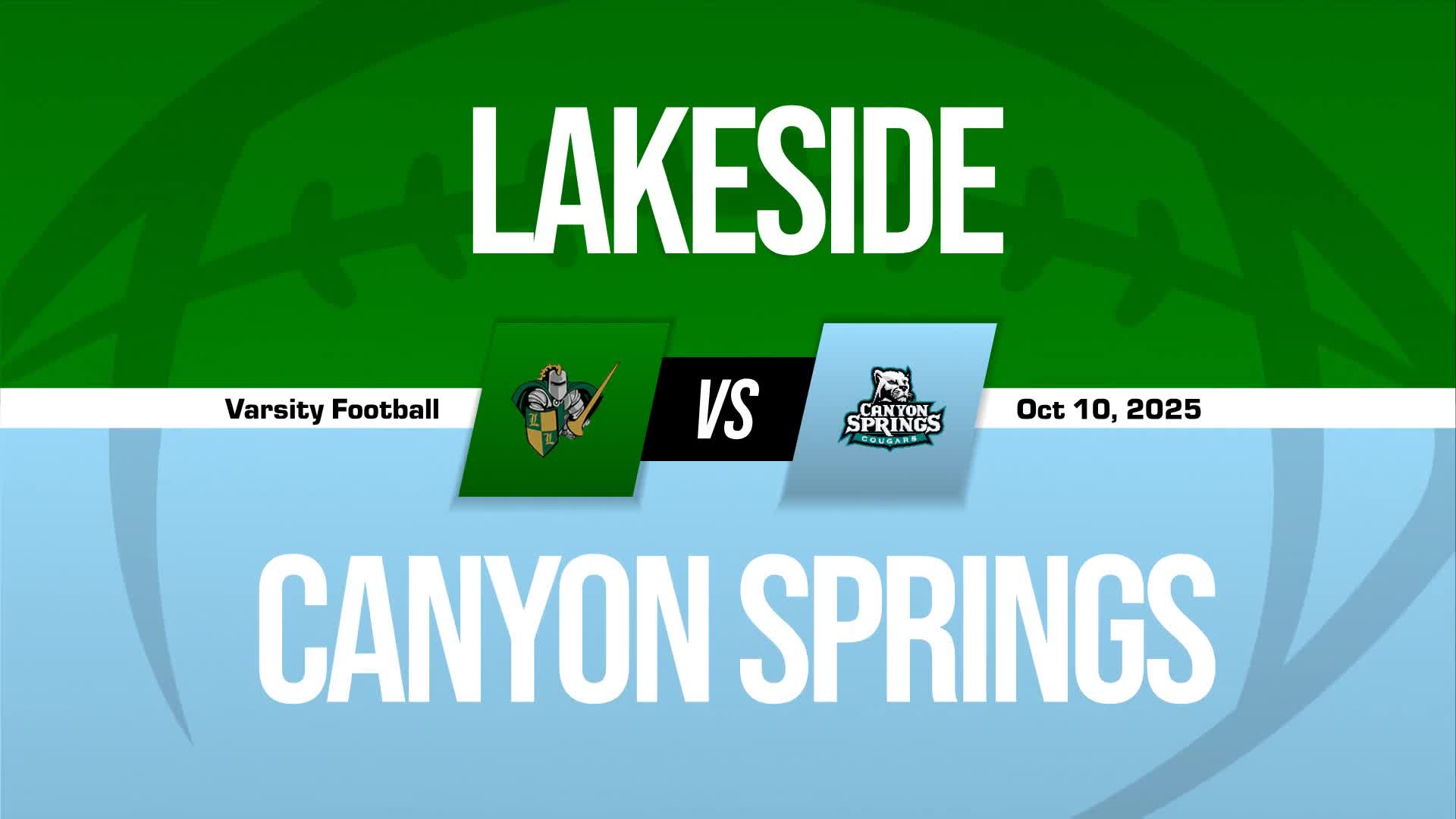 Football Game Preview: Canyon Springs Cougars vs. Citrus Hill Hawks