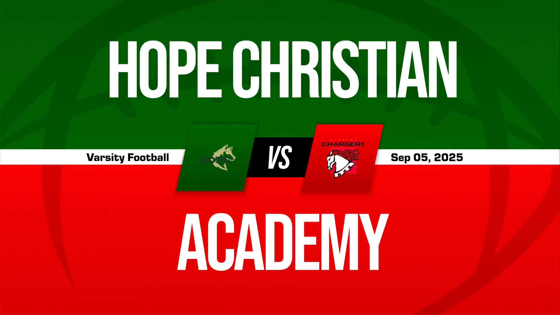 Football Recap: Hope Christian Sets Scoring Season-High Against 