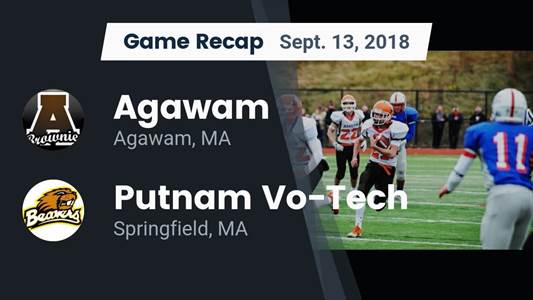 Football Game Recap: Putnam Vo-Tech/Sci-Tech vs. Agawam