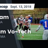 Football Game Recap: Putnam Vo-Tech/Sci-Tech vs. Agawam