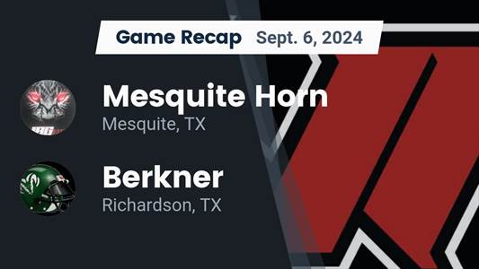 Football Game Recap: Berkner Triumphs