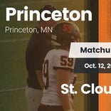 Football Game Recap: St. Cloud Tech vs. Princeton