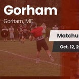 Football Game Recap: Gorham vs. Greely