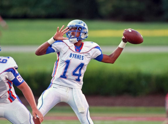 Bryan Bailey and Byrnes lost by 22 points to Gaffney earlier this season.