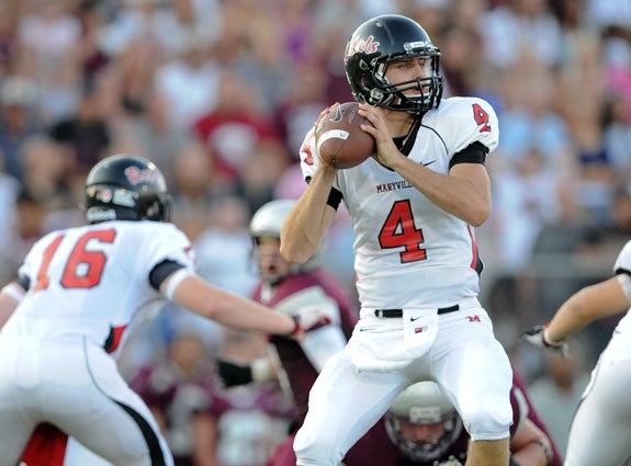 Pat Robinette hopes No. 8 is great for Maryville. It usually is when the Rebels reach the state final.