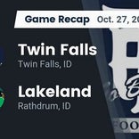 Football Game Recap: Lakeland Hawks vs. Twin Falls Bruins
