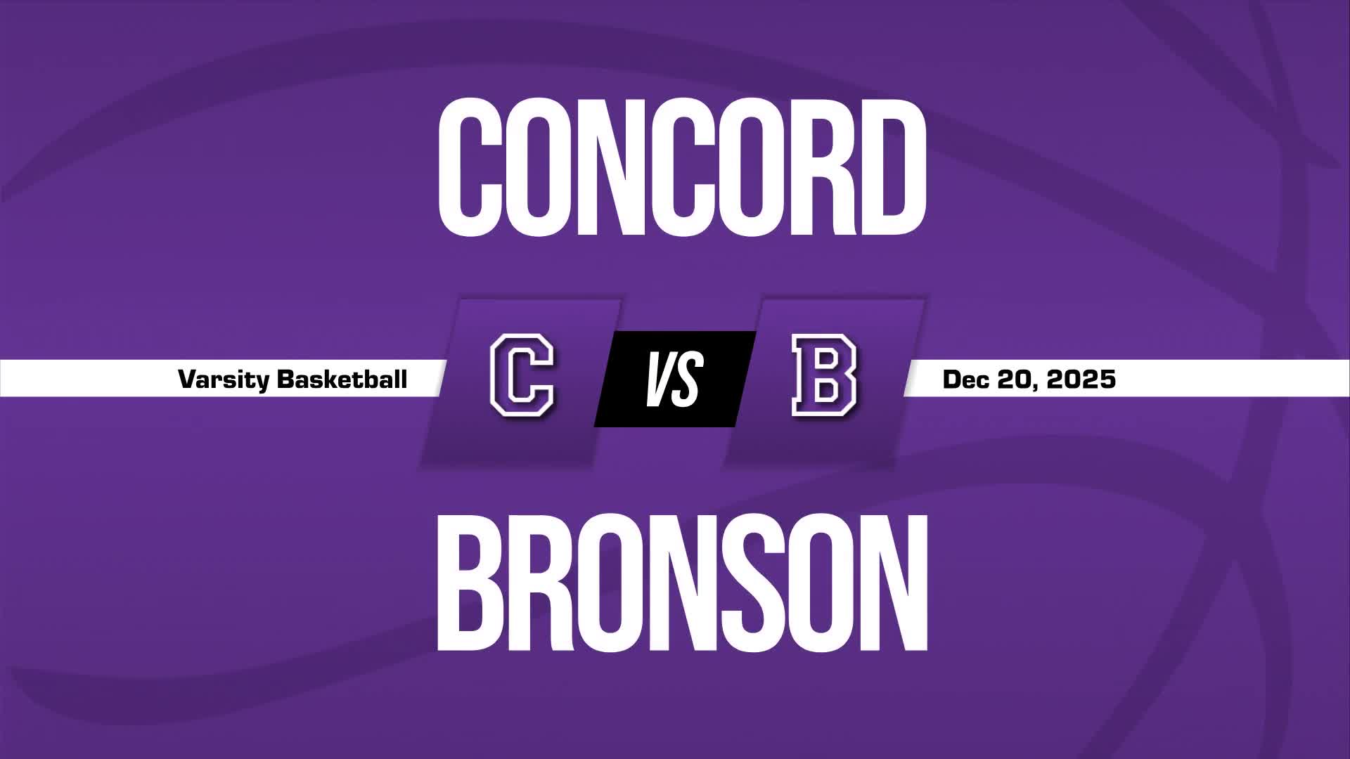 Basketball Recap: Concord Piles Up the Points Against Bronson + How To Watch