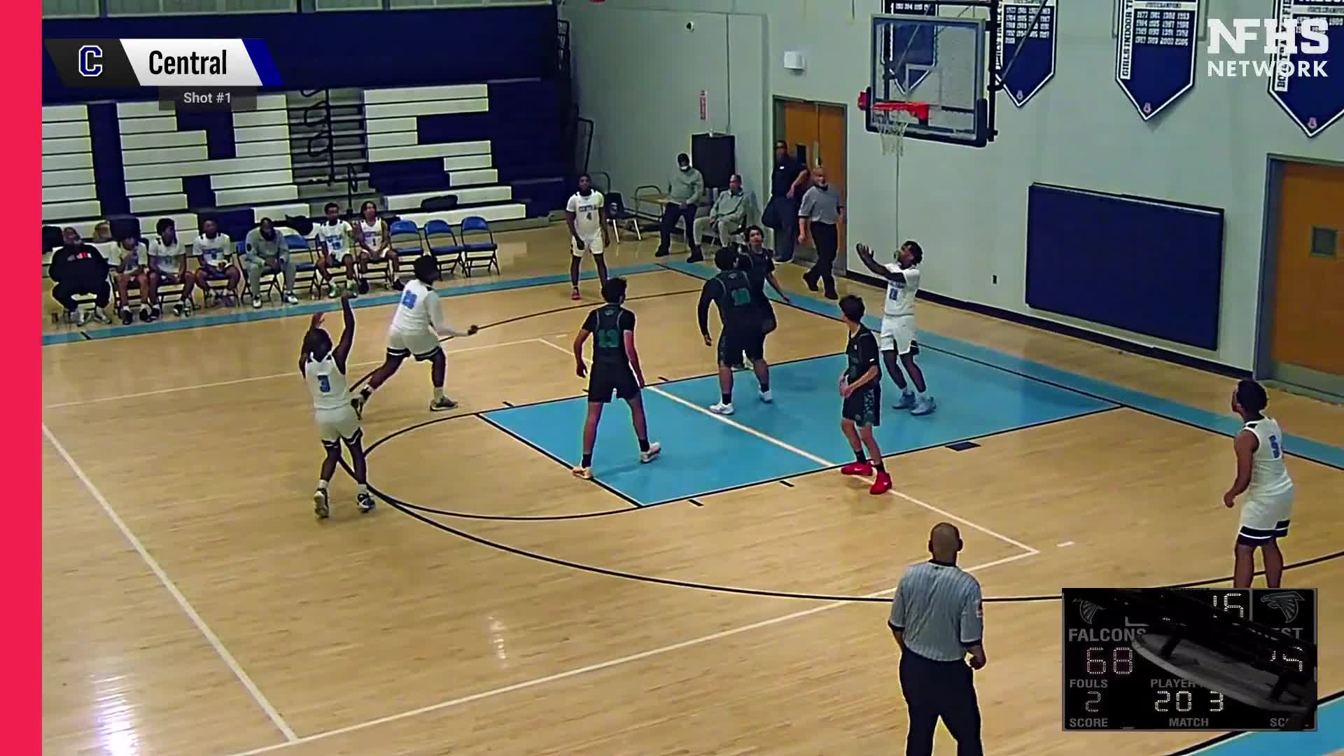 Basketball Recap: Central Takes Down International High School at Largo in a Playoff Battle