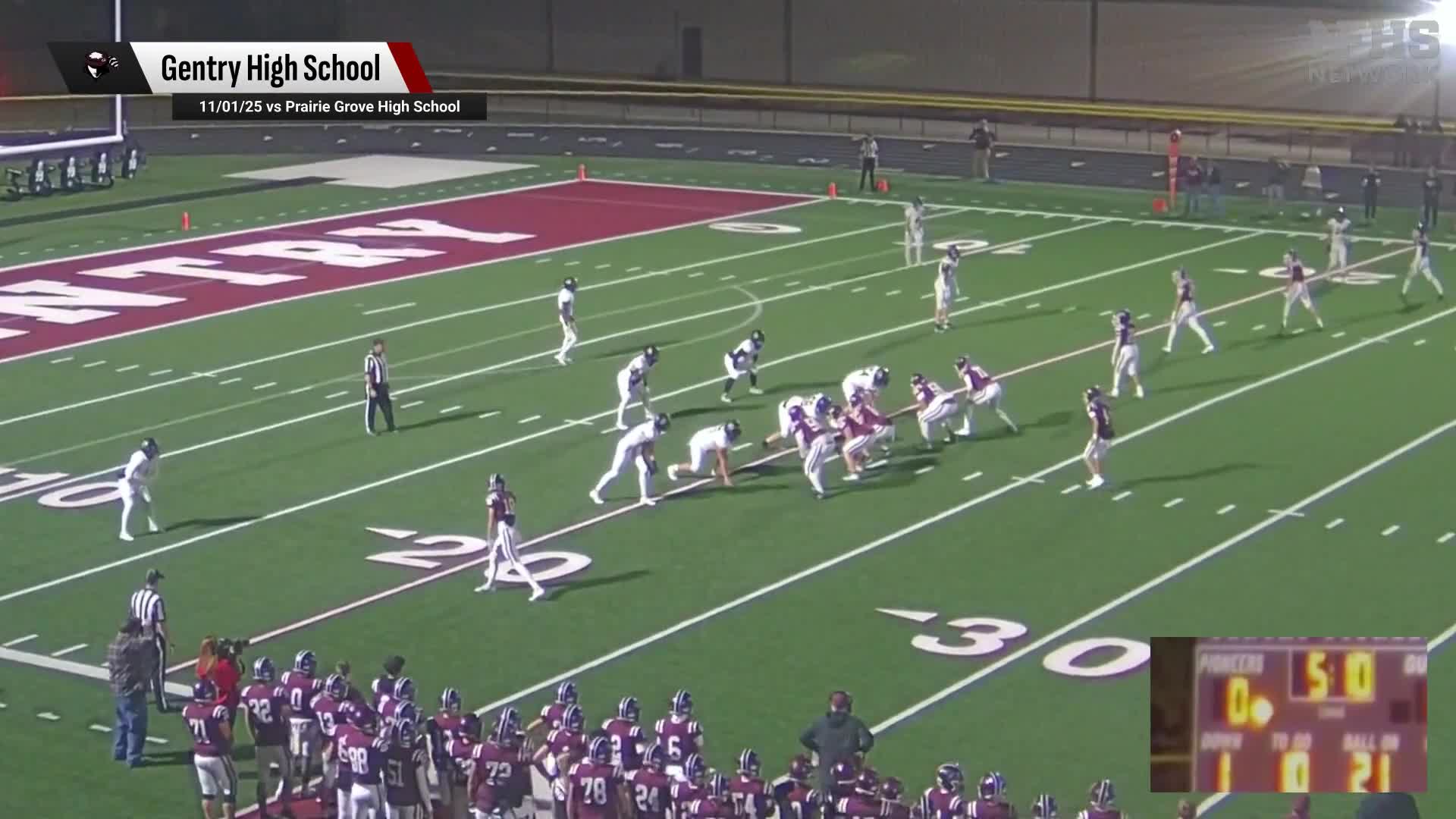 Football Recap: Talan Williams' Big Game Can't Quite Lead Gentry over Gravette + How To Watch