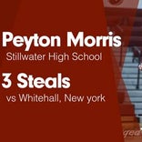 Peyton Morris Game Report: @ Hoosic Valley