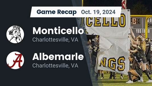 Football Game Preview: Monticello Mustangs vs. Western Albemarle