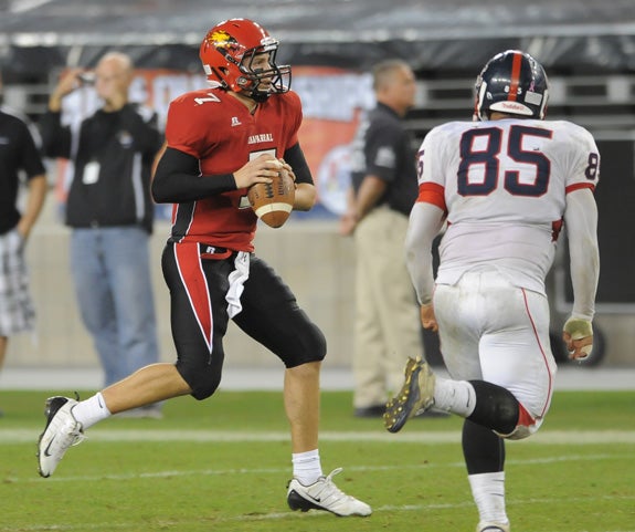 Quarterback Connor Brewer formed his bond with Davonte Neal years before the two teamed up to lead Chaparral to a state title.