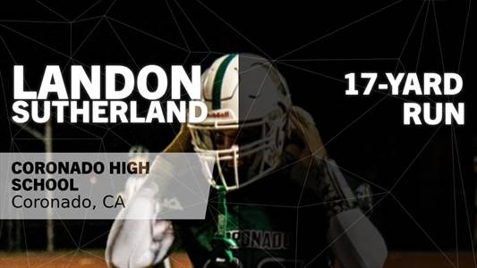 Landon Sutherland Game Report: vs Clairemont