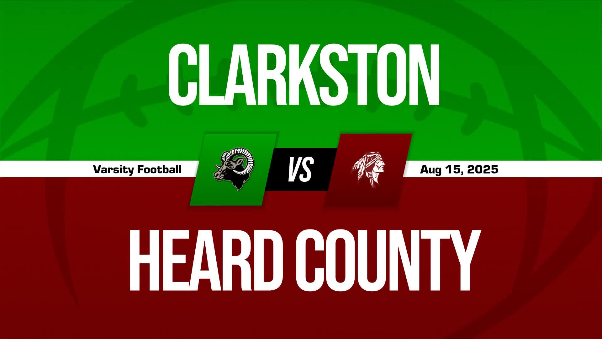 Football Recap: Heard County Starts off Right with Win over Clar