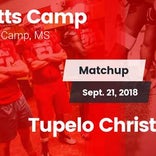 Football Game Recap: Potts Camp vs. Tupelo Christian Prep