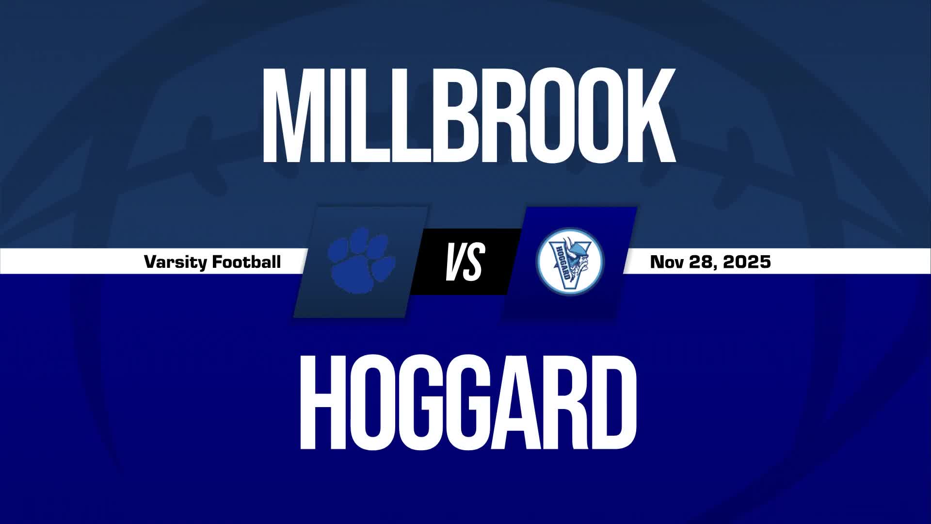 Football Recap: Hoggard's Undefeated Season over After 13 Games + How To Watch