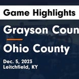 Grayson County vs. Adair County
