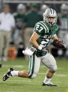 Lucas Dunne had three touchdowns for the
Spartans.