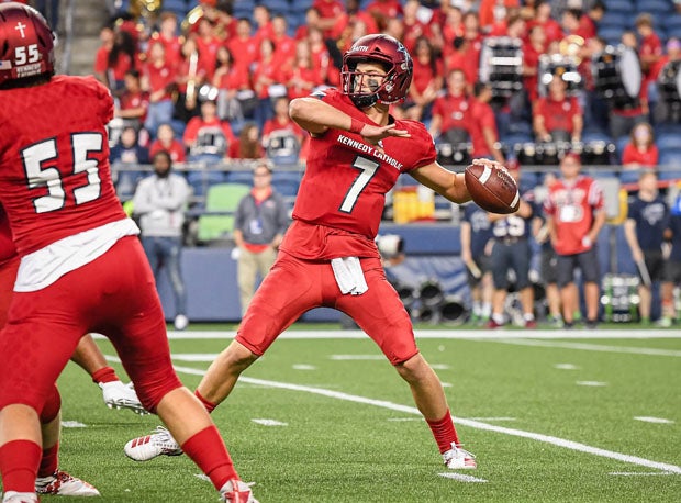 Sam Huard plans to stay his senior season. 