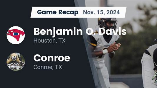 Football Recap: Conroe Piles Up the Points Against Benjamin Davi