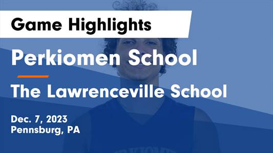 Perkiomen School vs. Shipley