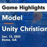 Unity Christian piles up the points against Oakwood Christian