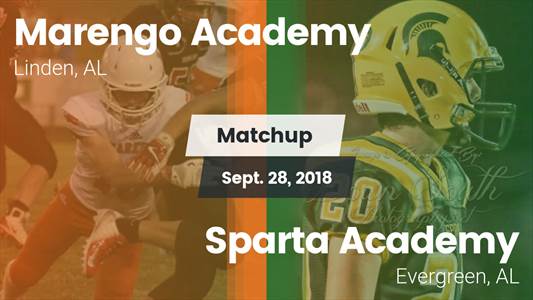 Football Game Recap: Sparta Academy vs. Marengo Academy